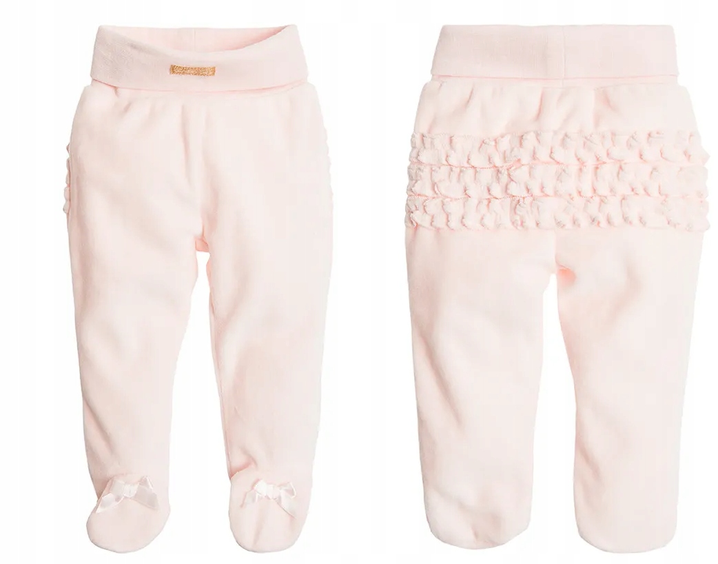 Cool Club Półśpiochy dziewczęce welurowe roz 62 cm