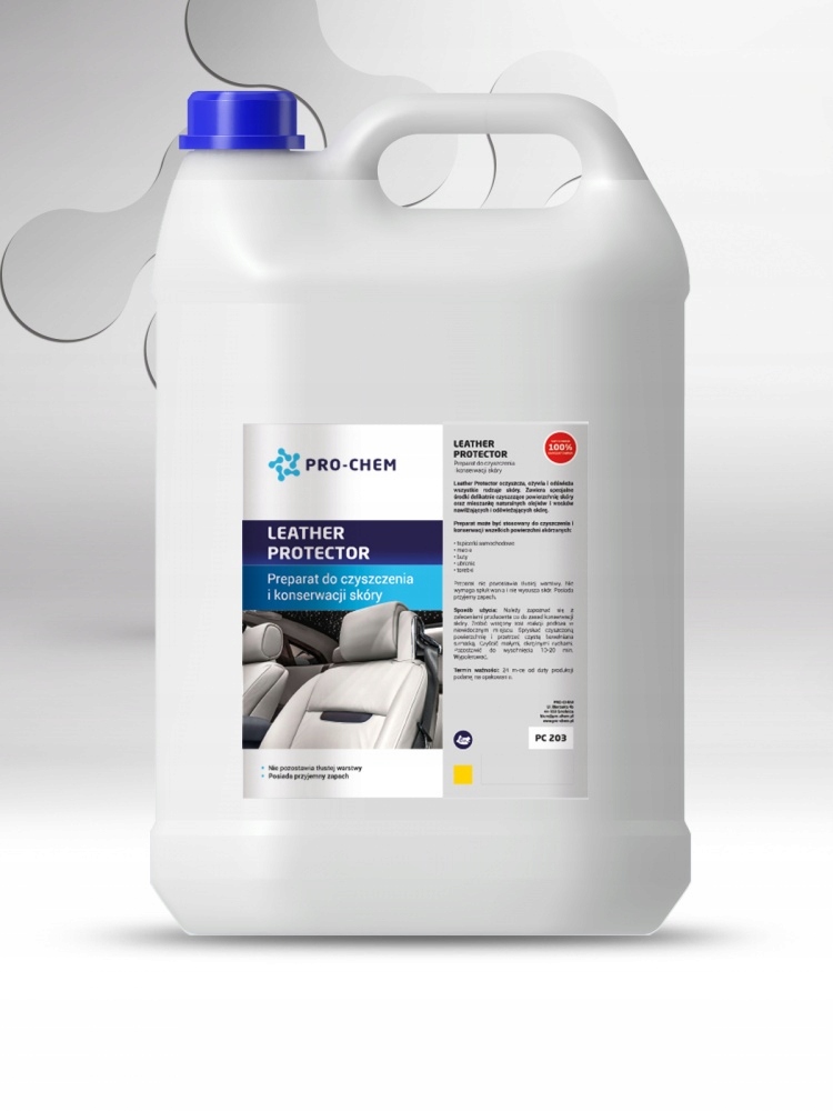 LEATHER PROTECTOR Preparat do czyszczenia skory 5L
