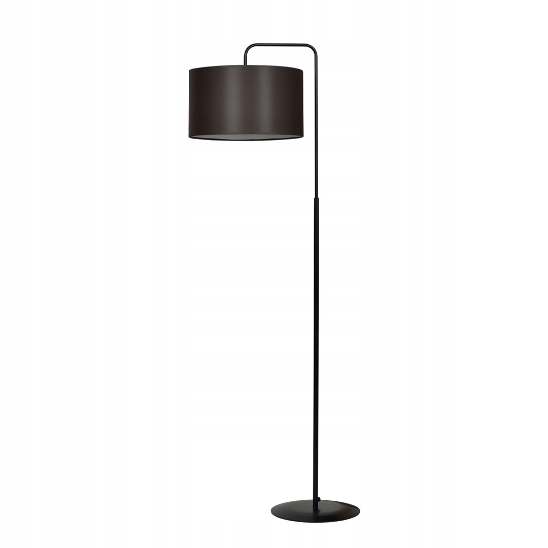 Podlahová lampa Trapo LP1 Bl Wenge čierna wenge s tienidlom