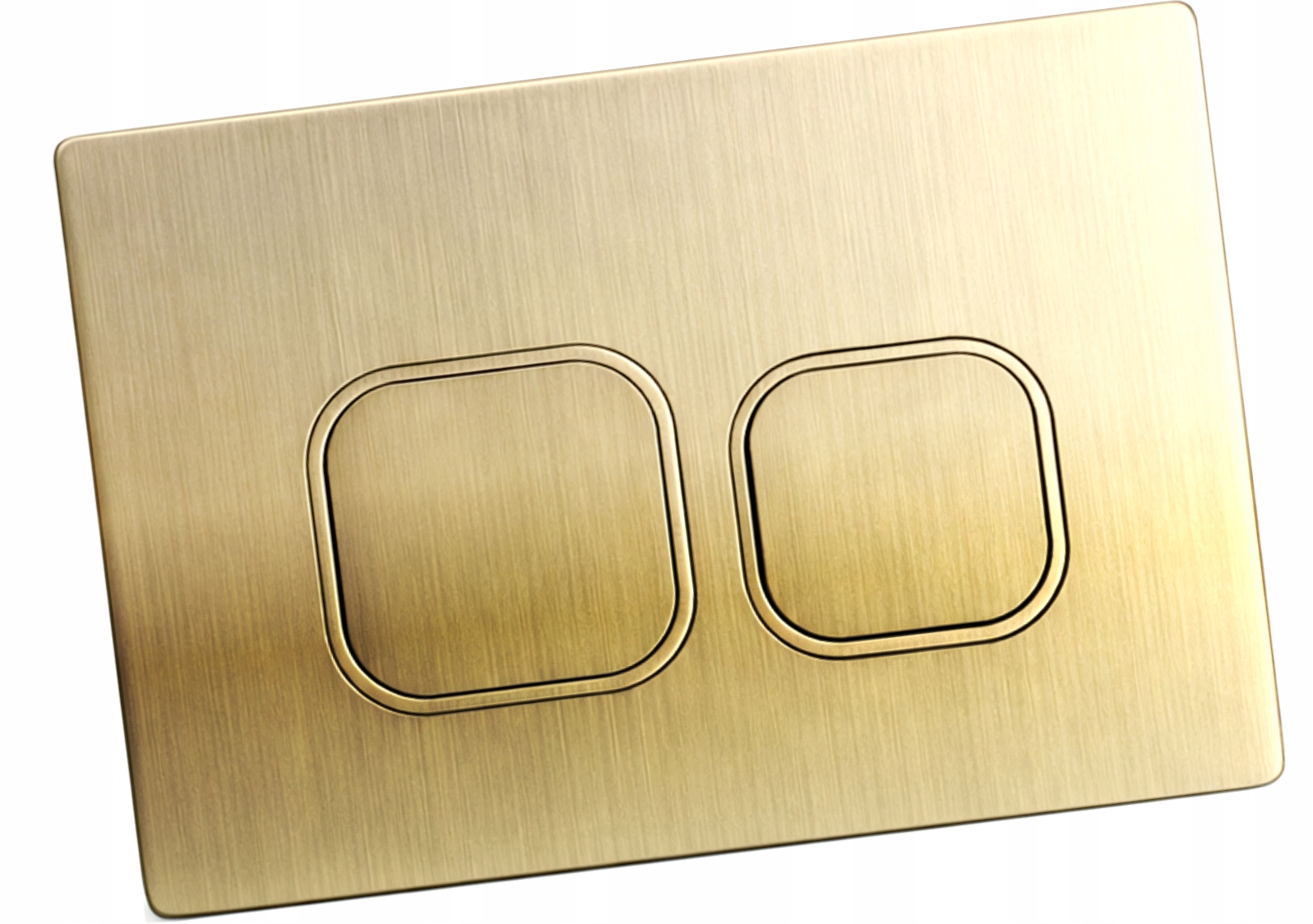 Zlaté splachovacie tlačidlo pre Wc rošt Kolo Technic Gt C7