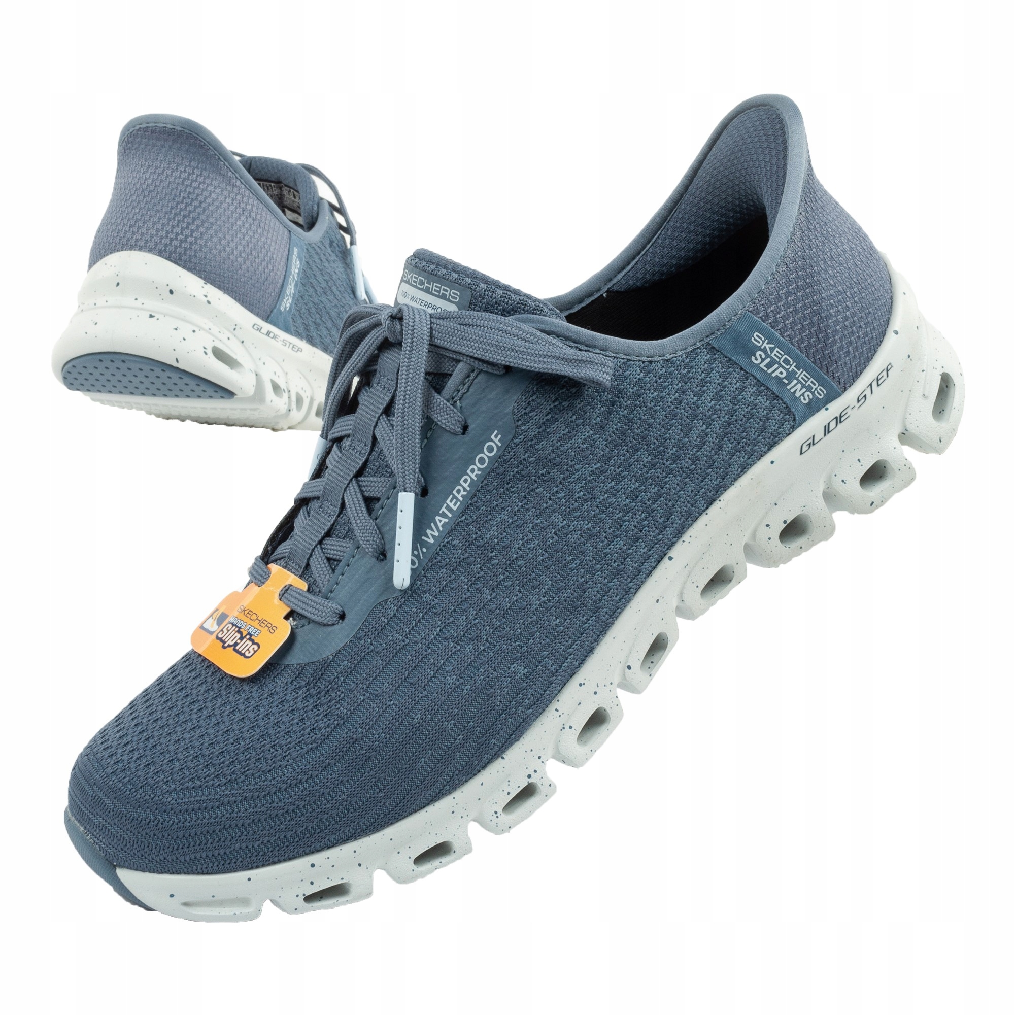 Dámské sportovní boty Skechers Glide-Step voděodolné [104571/SLT] Slip-ins