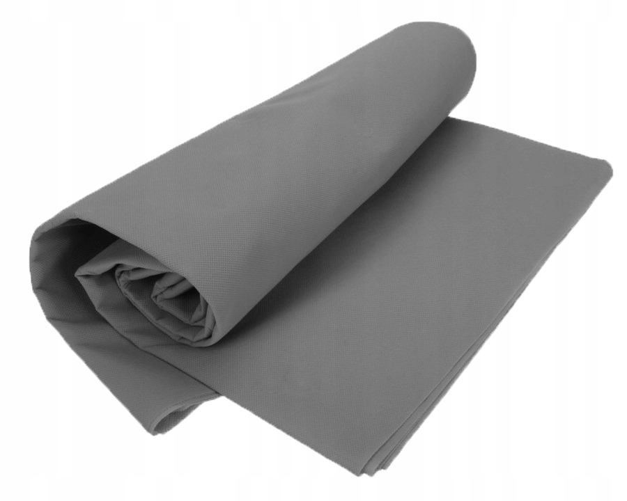 Tło fotograficzne materiałowe bawełniane Szare 3x3m Studio Portret Packshot