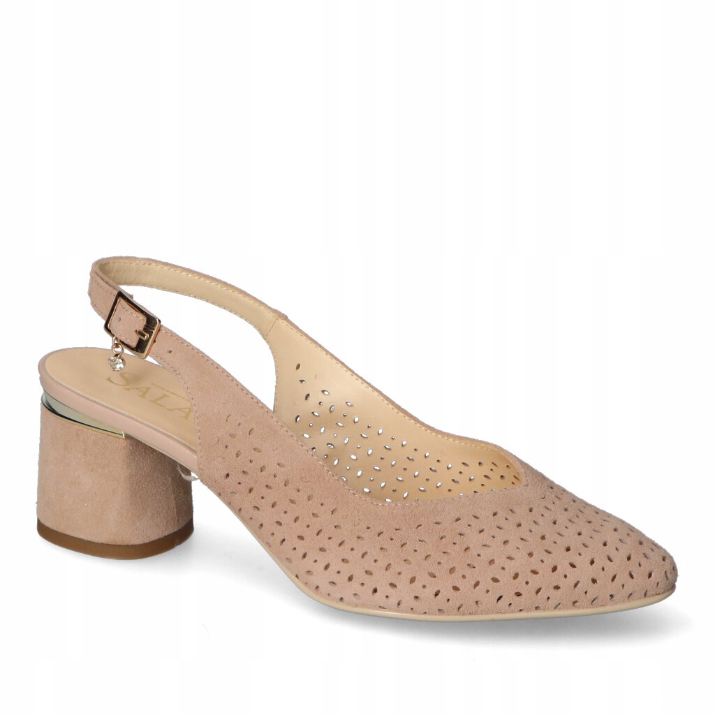 Dámské sandály Sala Béžová Semišová 39