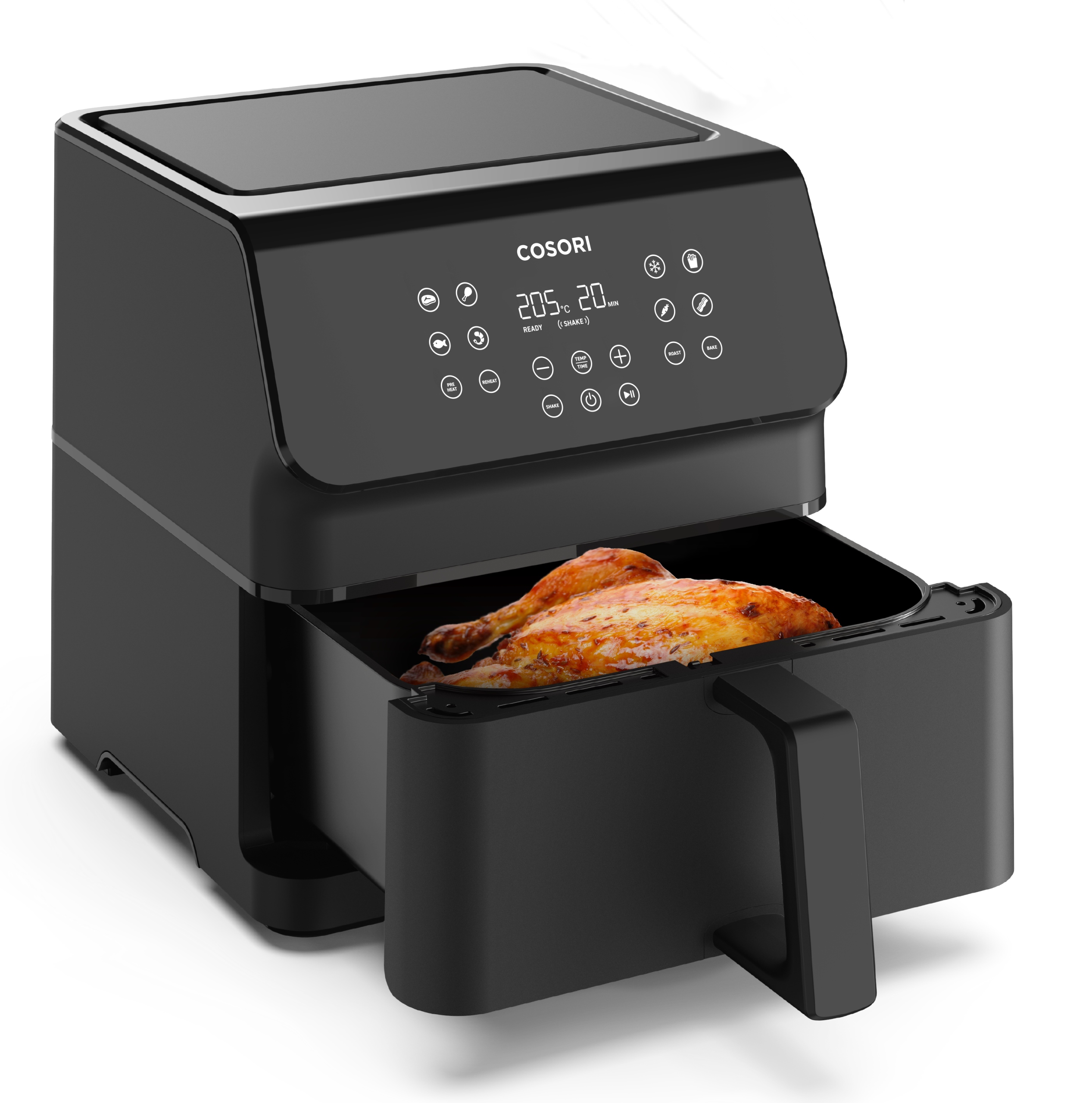 Beztuková fritéza Cosori Premium II Čierna Air Fryer