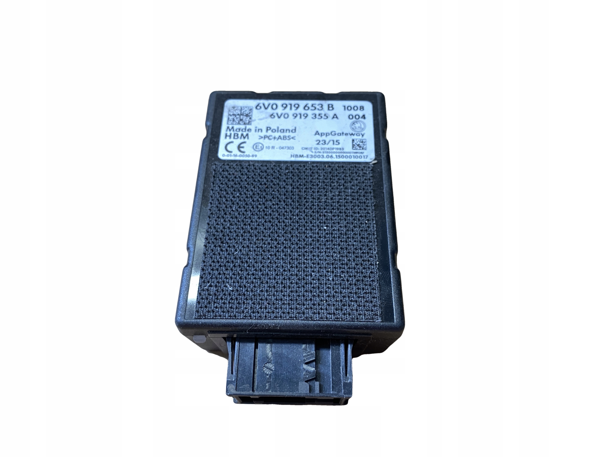 SKODA control unit module TELEFONU 6V0919653B