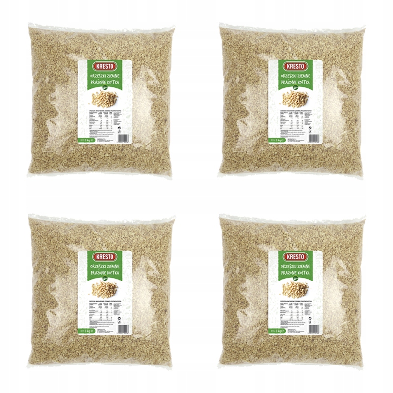 Kresto Arašídy (zemní) pražené kostka 3 kg X4