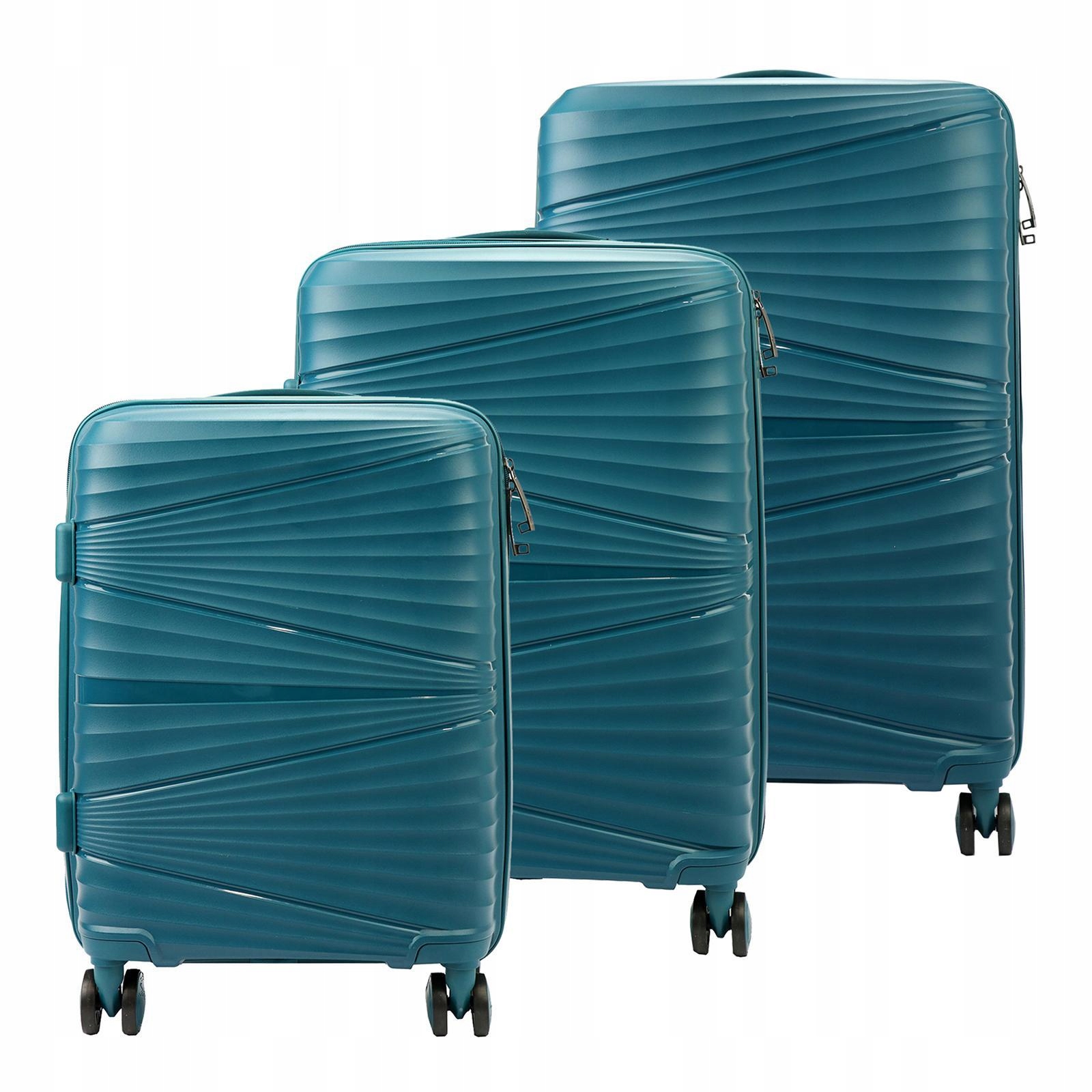 KOMPLET TWARDYCH WALIZEK PODRÓŻNYCH MAŁA ŚREDNIA DUŻA MARKI JONY