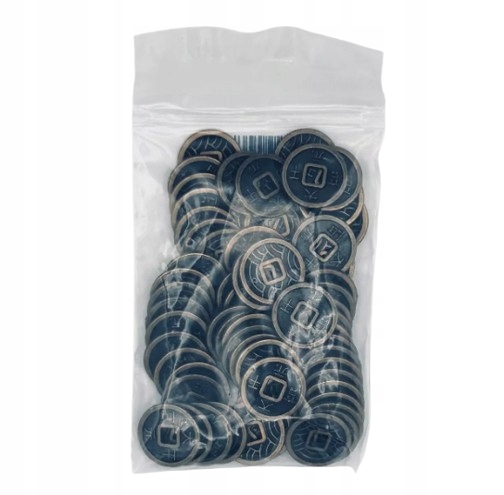 Monety metalowe do gry Rising Sun CMON 60 sztuk