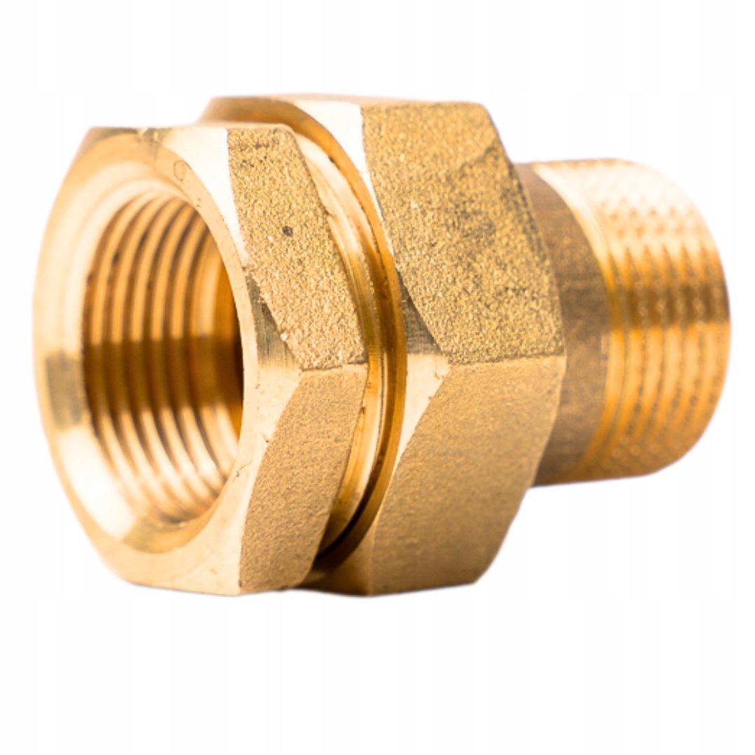 Śrubunek mosiężny prosty z oringiem 3/4'' Kod producenta NBVC