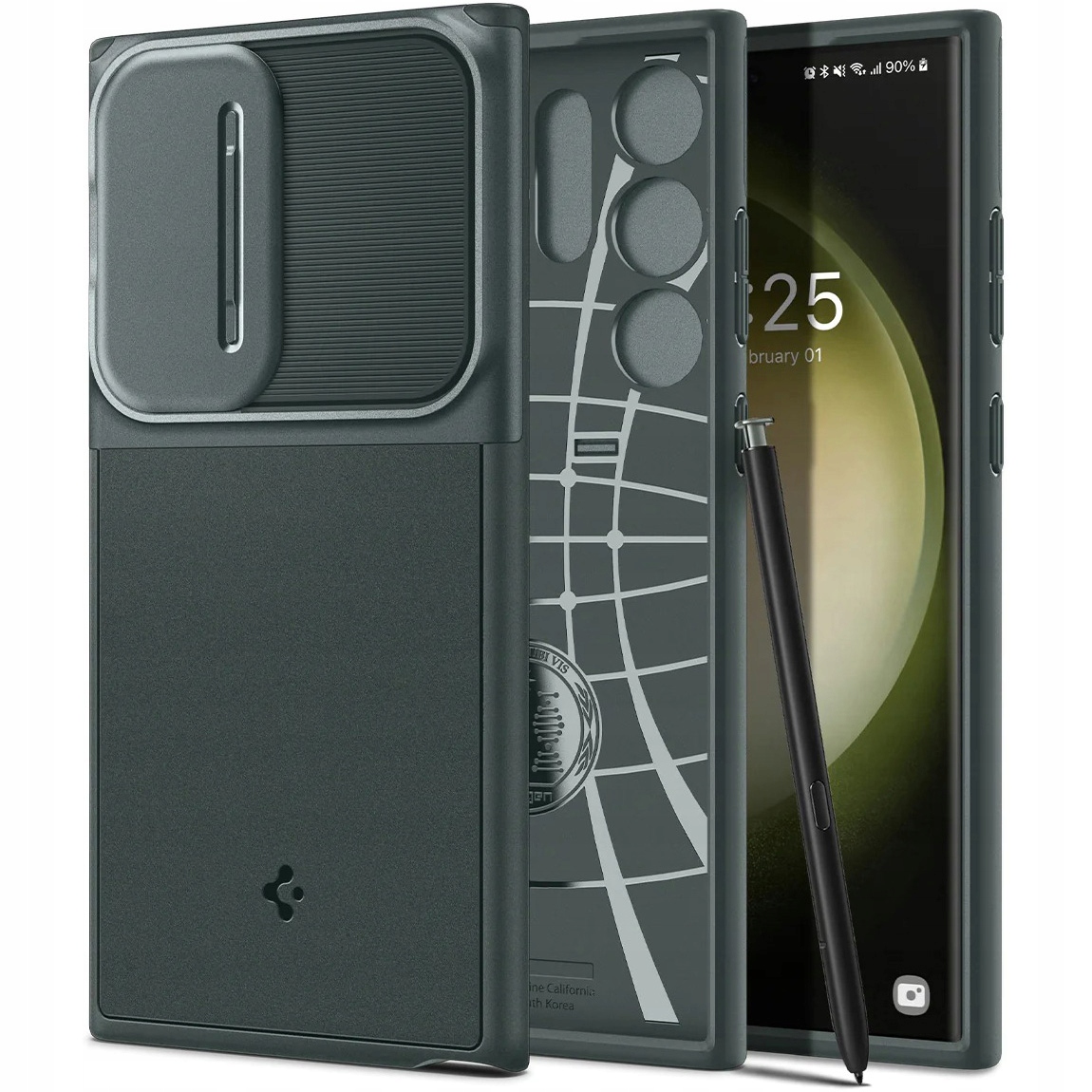 

Etui do Galaxy S23 Ultra, Spigen Optik Armor, case