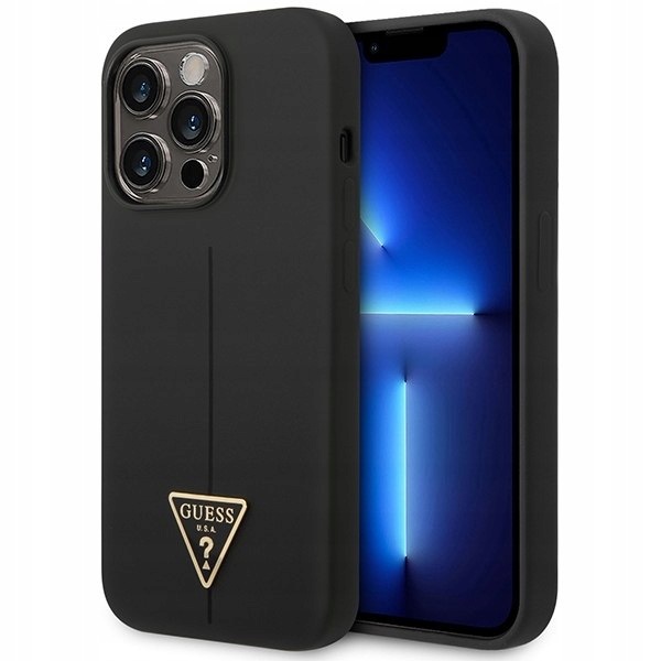 Guess GUHCP14XSLTGK iPhone 14 Pro Max6,7" czarny/black hardcase Silico