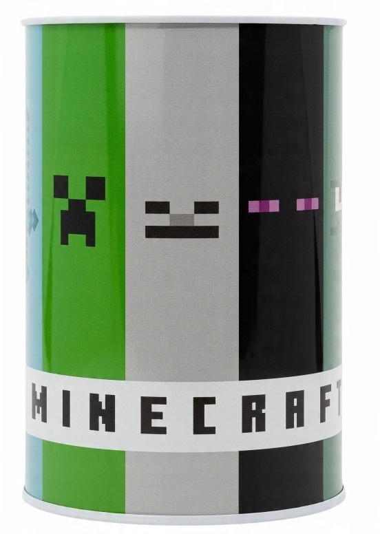 

Metalowa skarbonka Minecraft