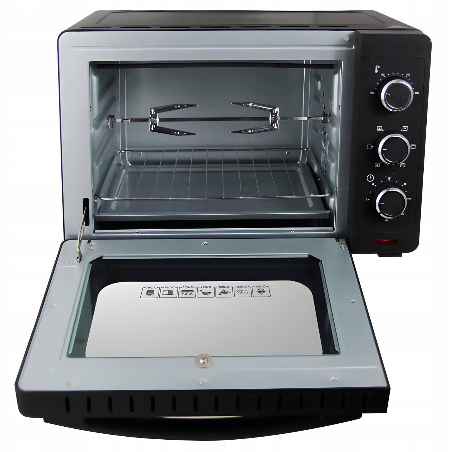 Mini Piekarnik Piecyk Elektryczny Z Termoobiegiem Do Pieczenia 25L 1600W