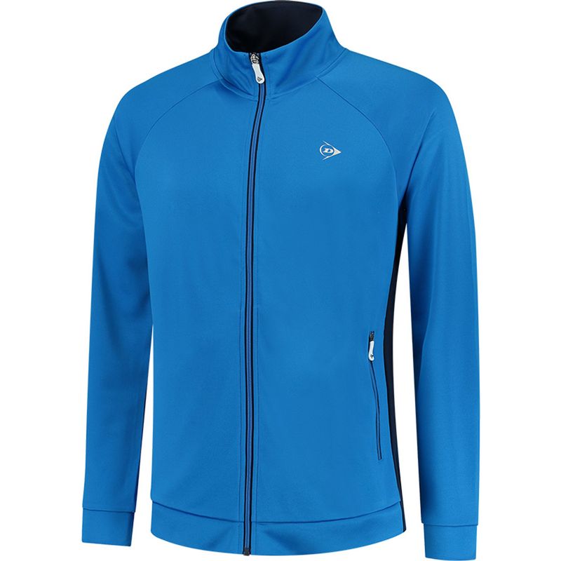 Mikina Chlapecká Dunlop Club Knitted Jacket Boy Royal Blue/navy 152