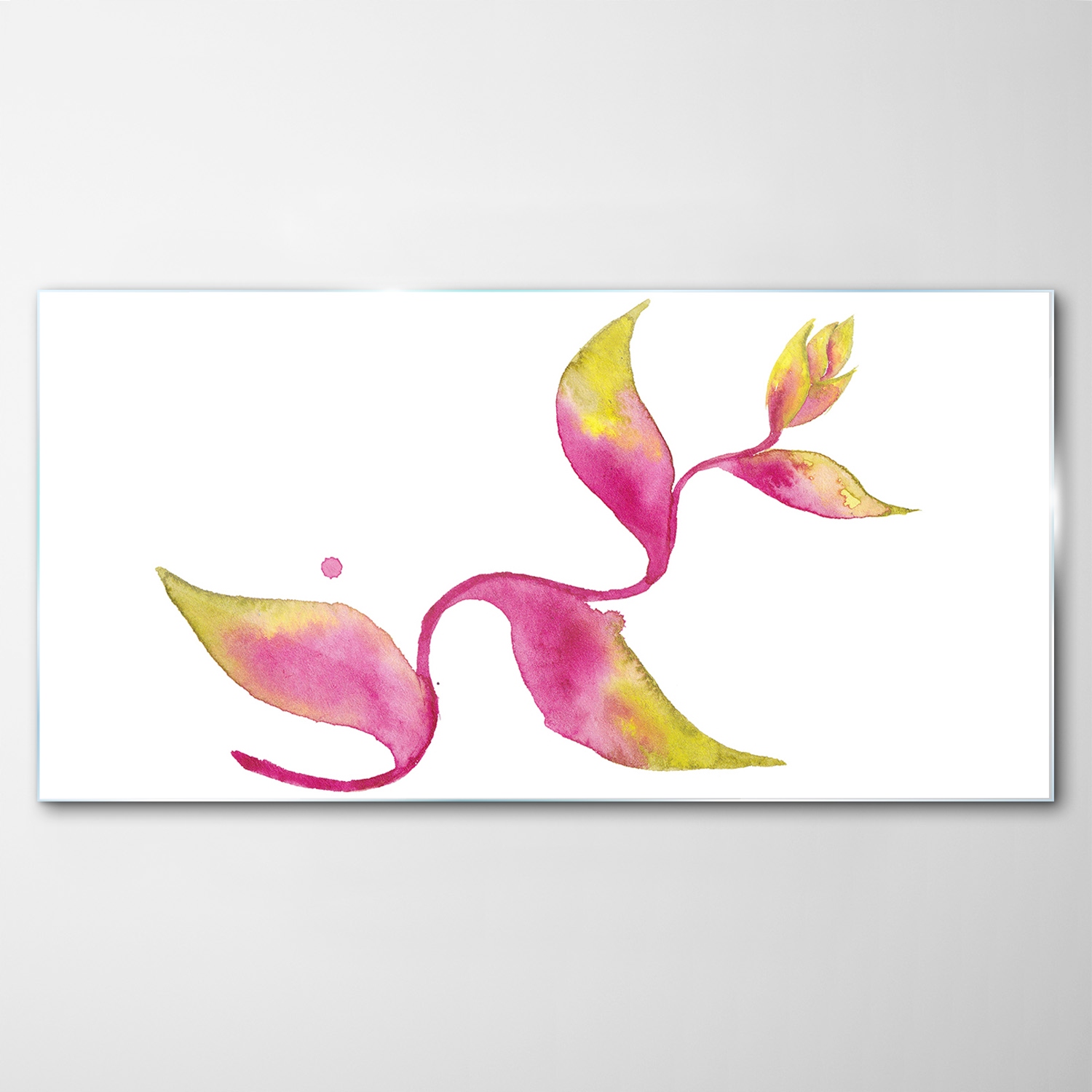 

Obraz na Szkle Dekor Kwiaty Róże Akwarele 100x50