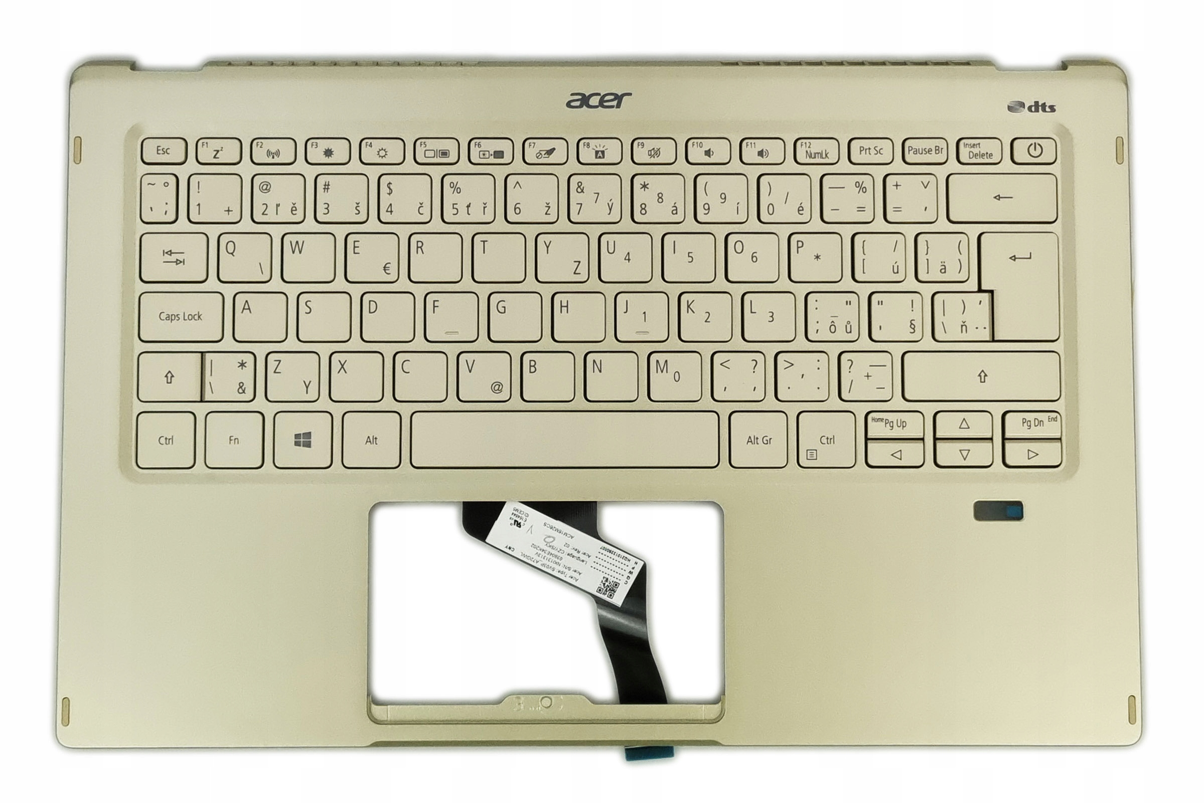 Nová Krytka Klávesnice Acer Swift SF514-55T SF514-55TA Česká