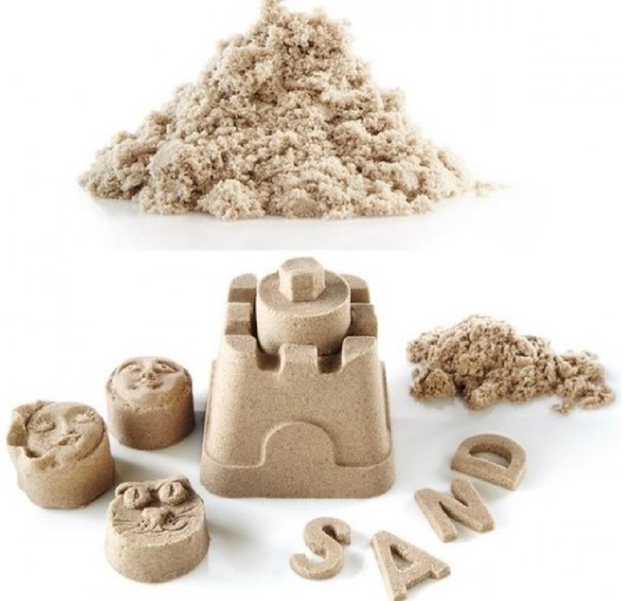 

Piasek Kinetyczny Magiczny 1KG Piaskolina Natural