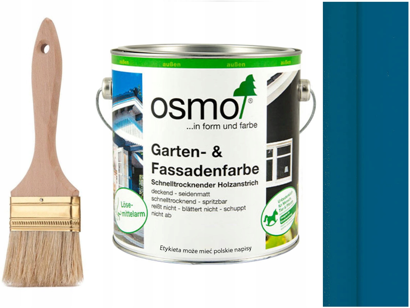 

Osmo Farba do drewna fasad 7519 Niebieski 0,75L