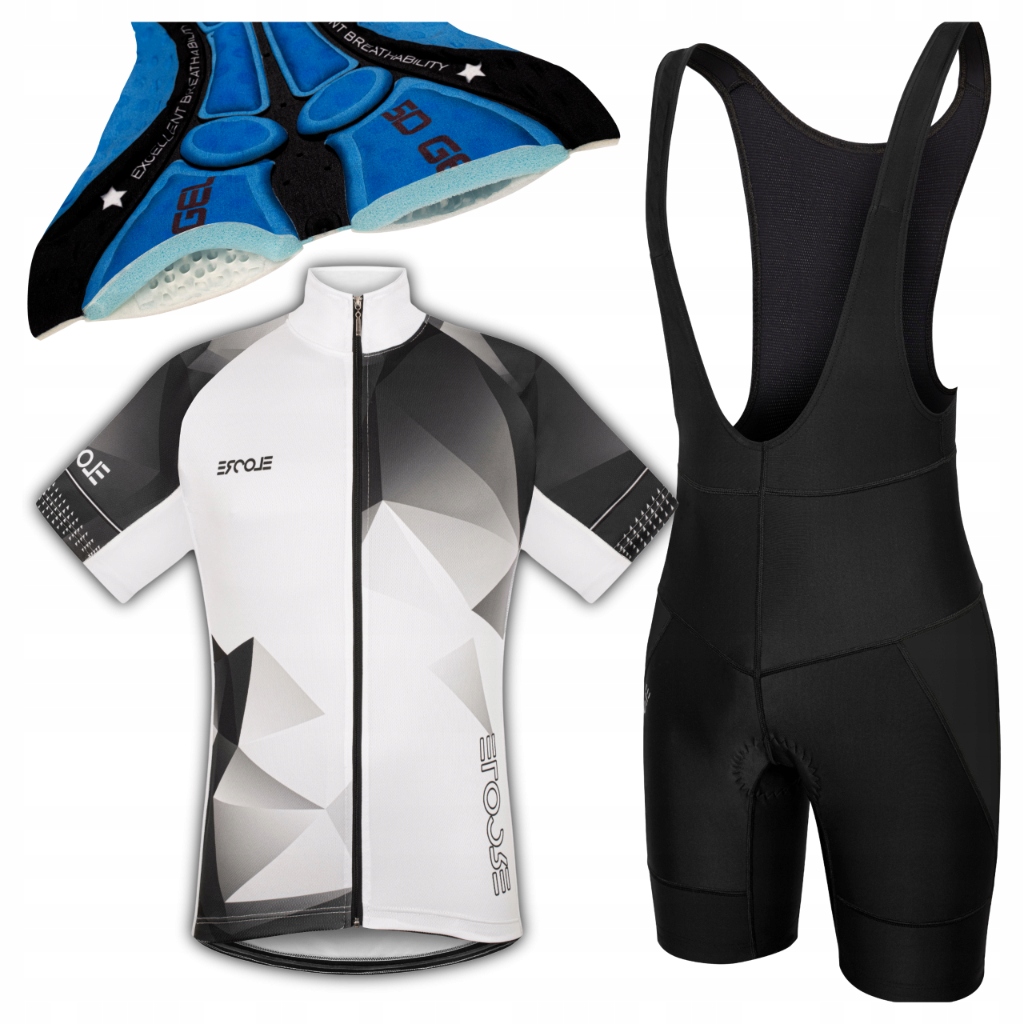 Tričko a Kraťasy na kolo Cyklistický oblek XXL Pánský cyklistický komplet