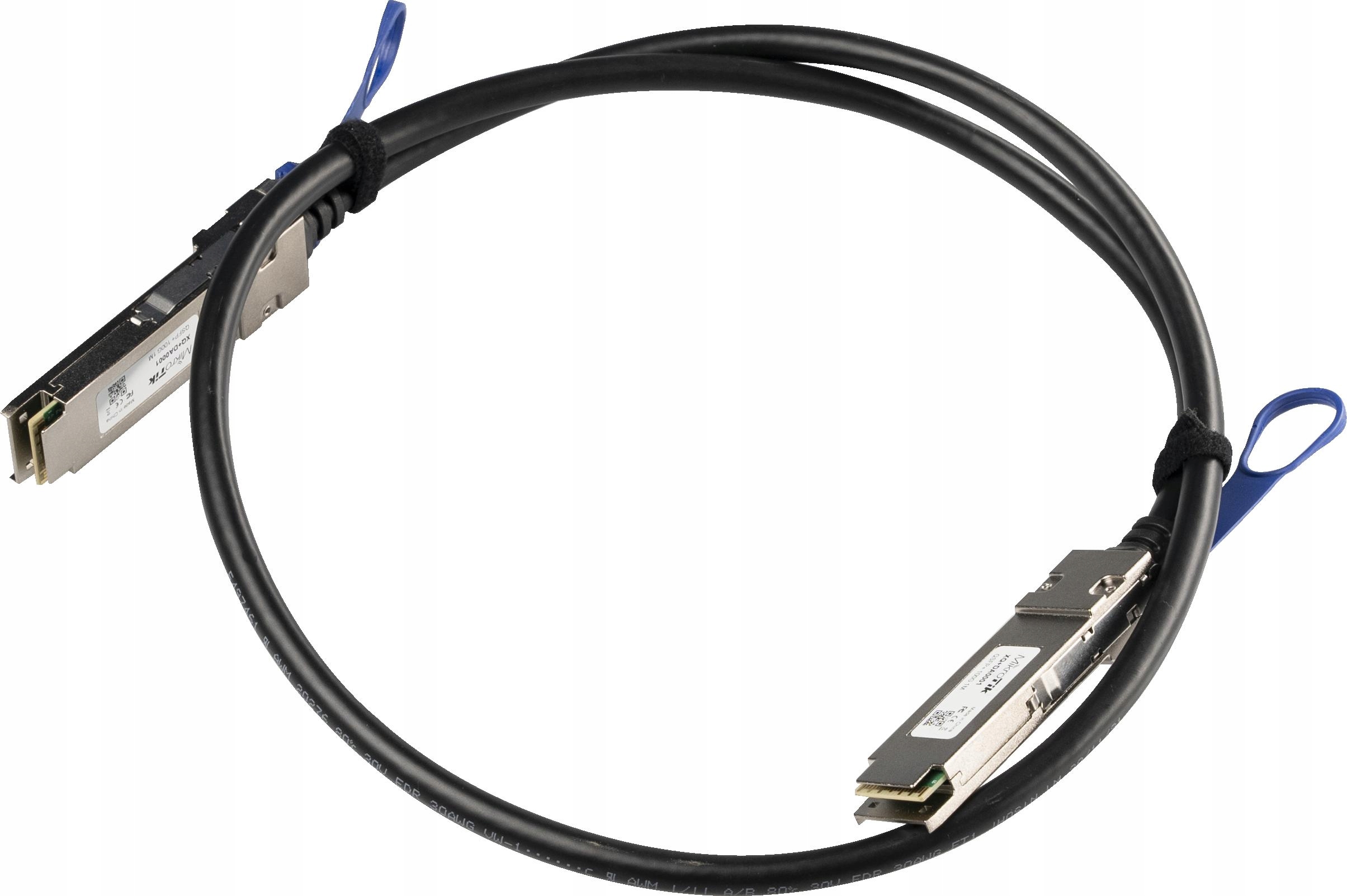Mikrotik RTB-XQ+DA0001 [XQ+DA0001] 1m Kabel pro přímé připojení (Direct Attach Cable, Dac), 1 metr