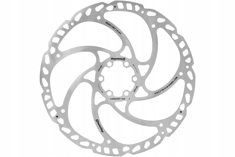 

SwissStop tarcza hamulcowa Catalyst One 220mm 6śr