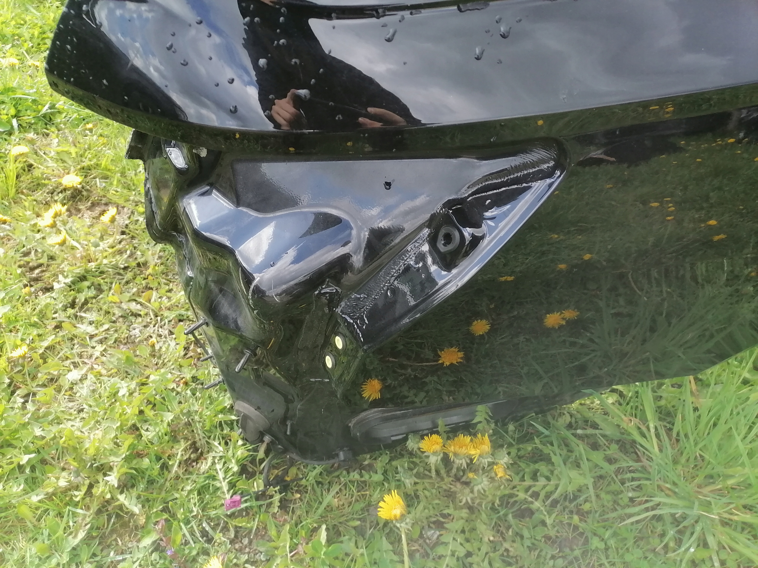 quarter right rear part Audi a6 c8 sedan