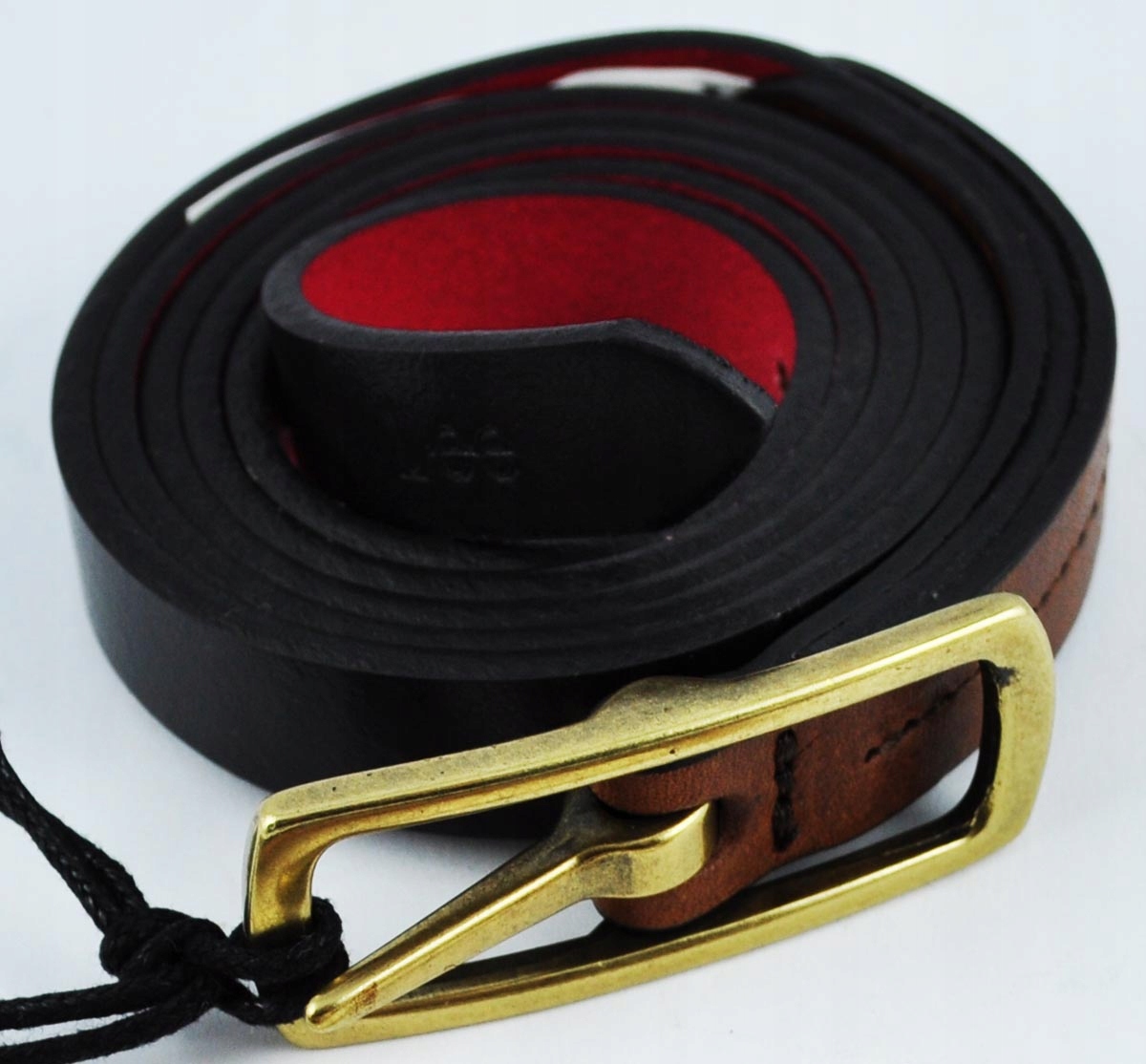 

Lee pasek skórzany pink black Reverse Belt 85
