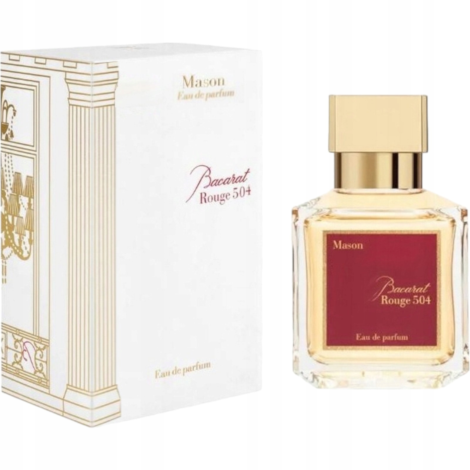 Perfumy Damskie BARCRAT ROUGE 504 100 ml Stan opakowania oryginalne