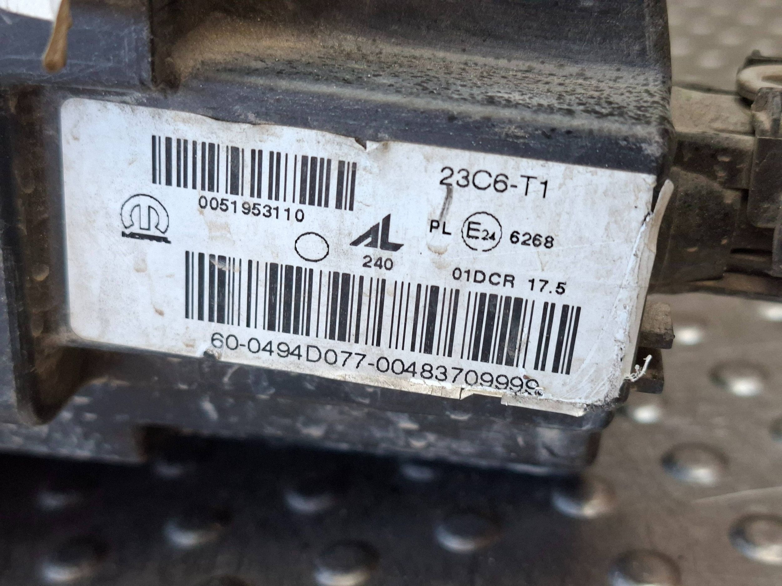 light XENON front left JEEP RENEGADE 14-18 EU 0051953110