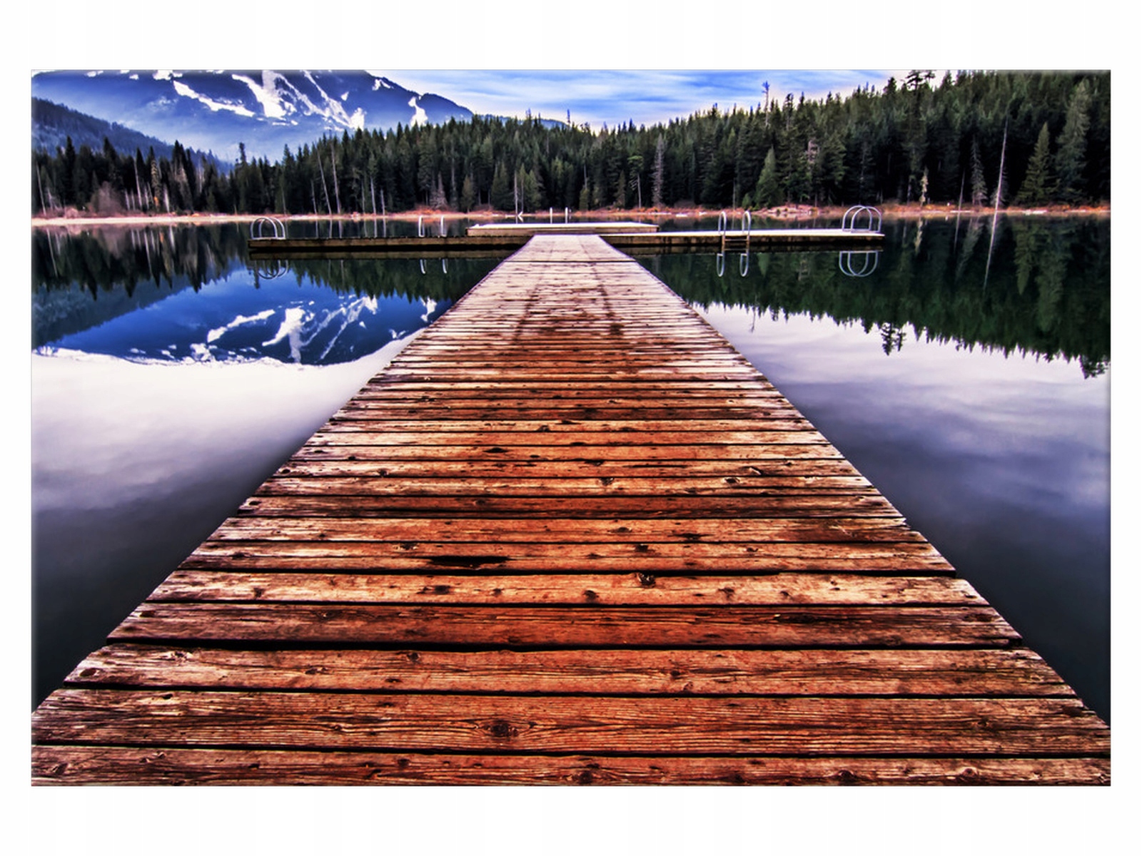 

Obraz Pomost na jeziorze 60x40 Pejzaż 1240A_1E