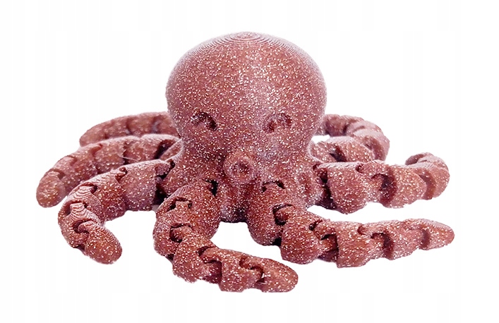 FILAMENT PF PLA Glitter 1,75mm 1kg Dusty rose Materiał PLA