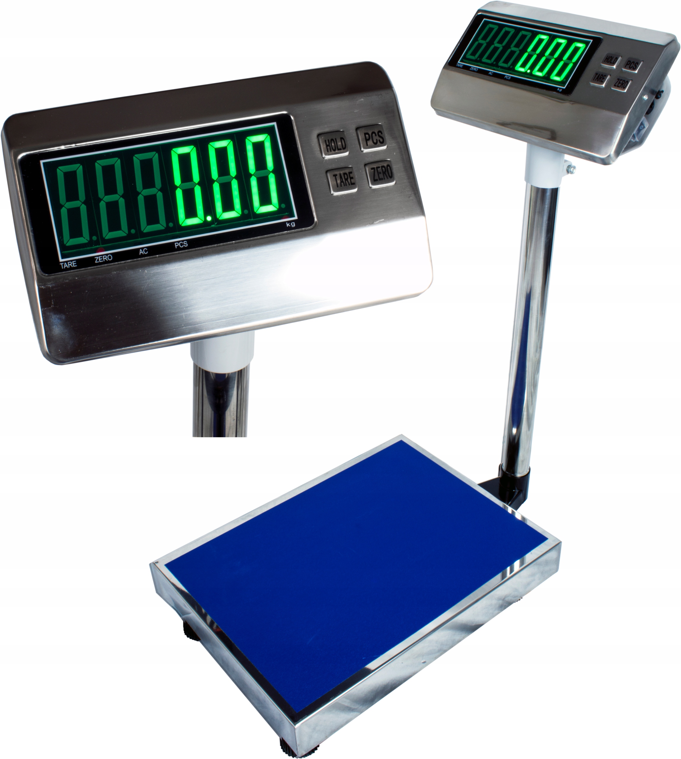 Průmyslová Skladovací Váha 150KG 30x40 cm Obchodová Velký Displej