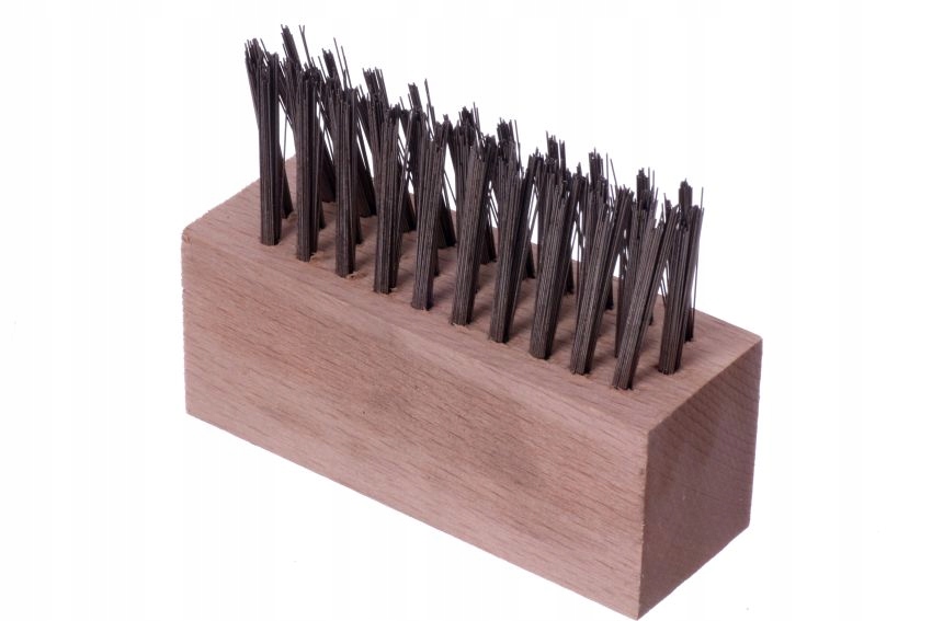 

Szczotka do czyszczenia kostki bukowej bruku metal