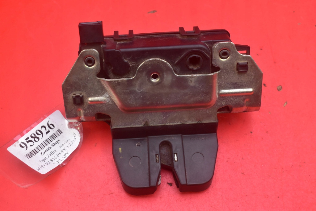 lock bonnet rear part boot 13117285 OPEL ZAFIRA B 05-10