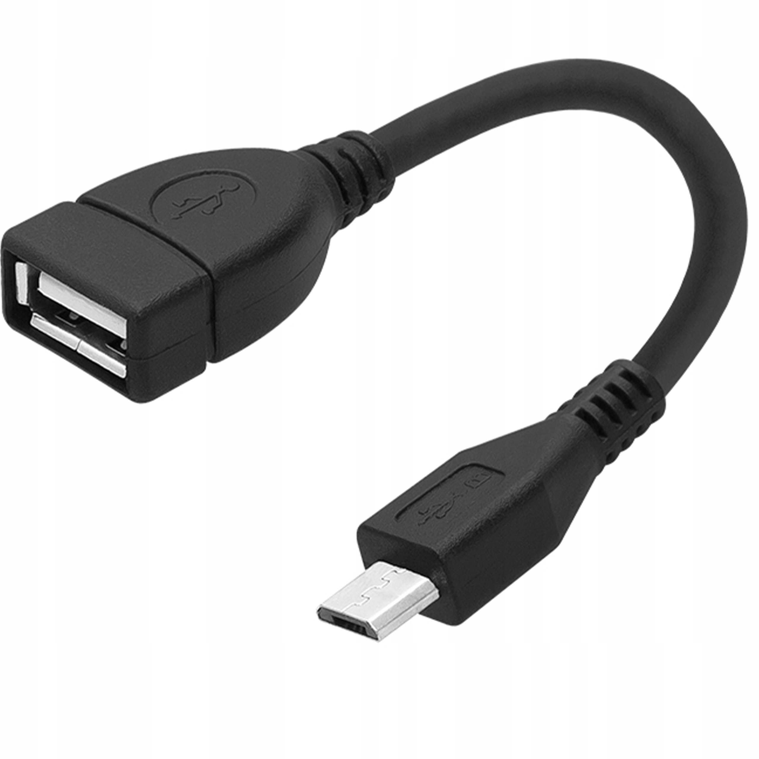 Adapter Otg micro Usb Usb czarny