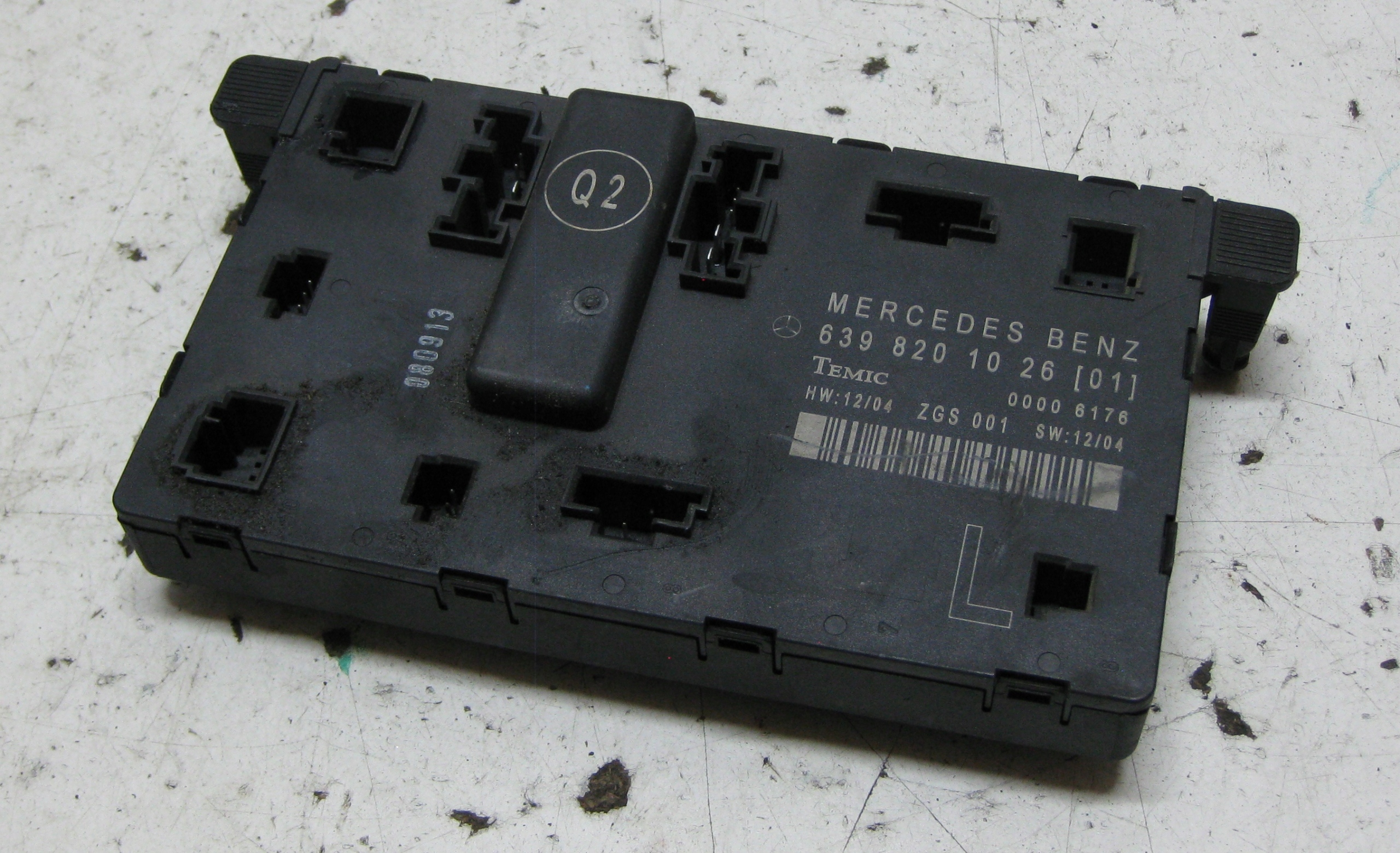 MERCEDES W246 2.2 CDI 14R module door 6398201026