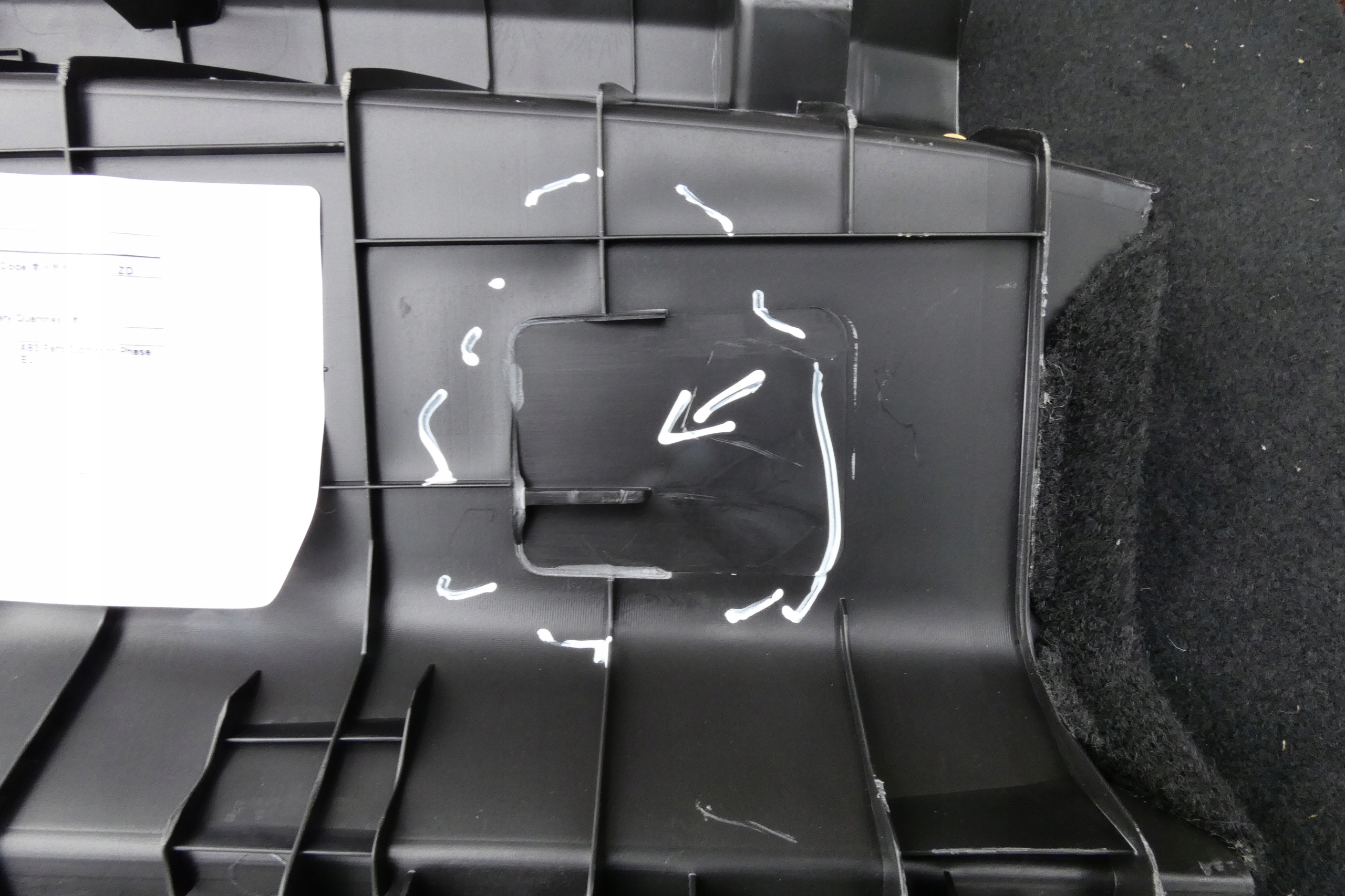 Citroen DS9 cover NAKLADA boot 9823508477 20r. *