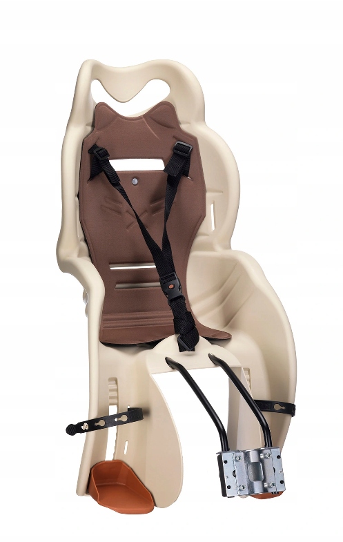 HTP SANBAS BEZPIECZNY WŁOSKI FOTELIK ROWEROWY RAMA