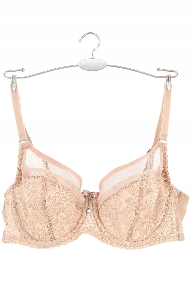 Biustonosz 1396 Crystal plus Beżowy, 100F Linia plus size (duże rozmiary)