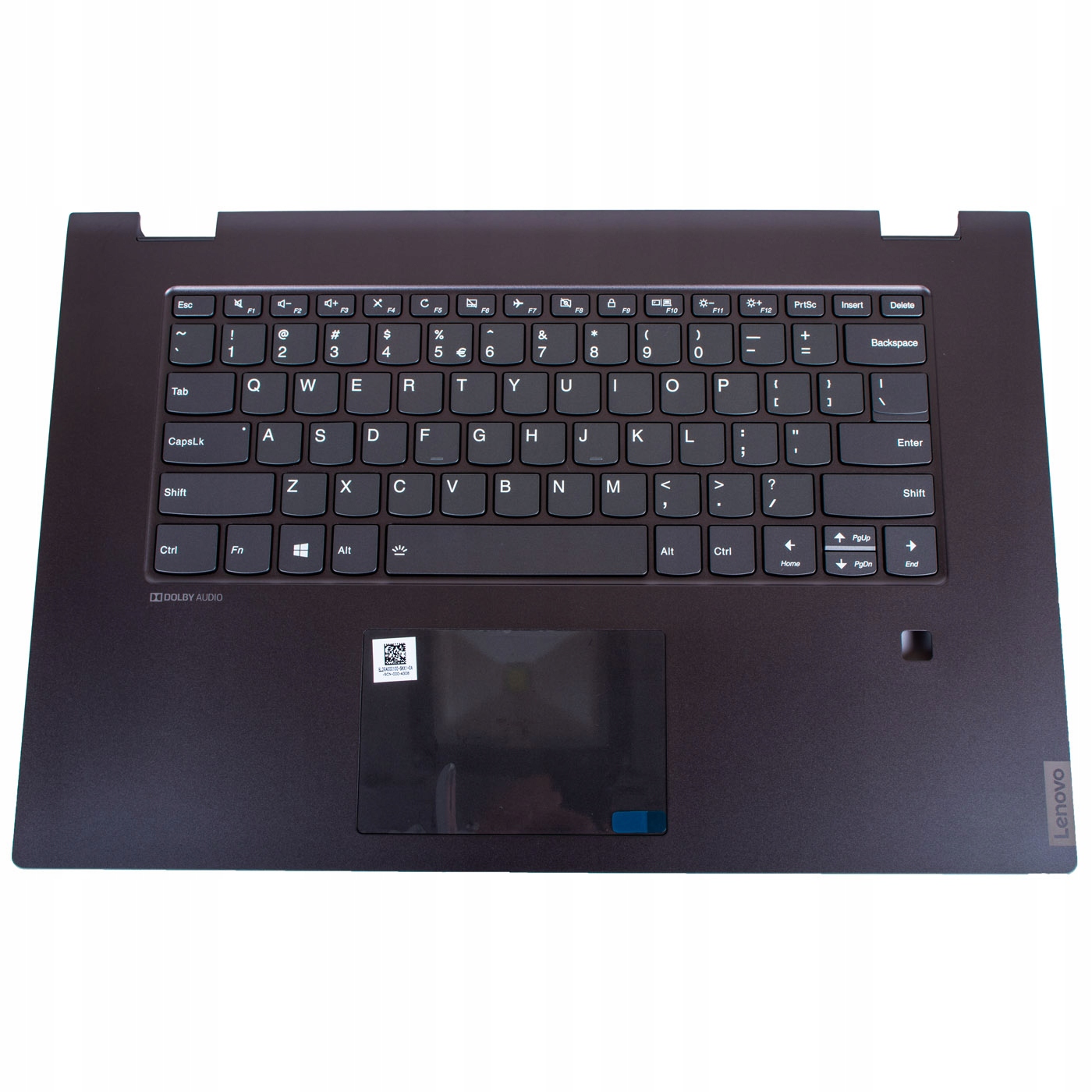 Palmrest klawiatura touchpad Lenovo IdeaPad C340 15 Flex 15 czarna czytnik