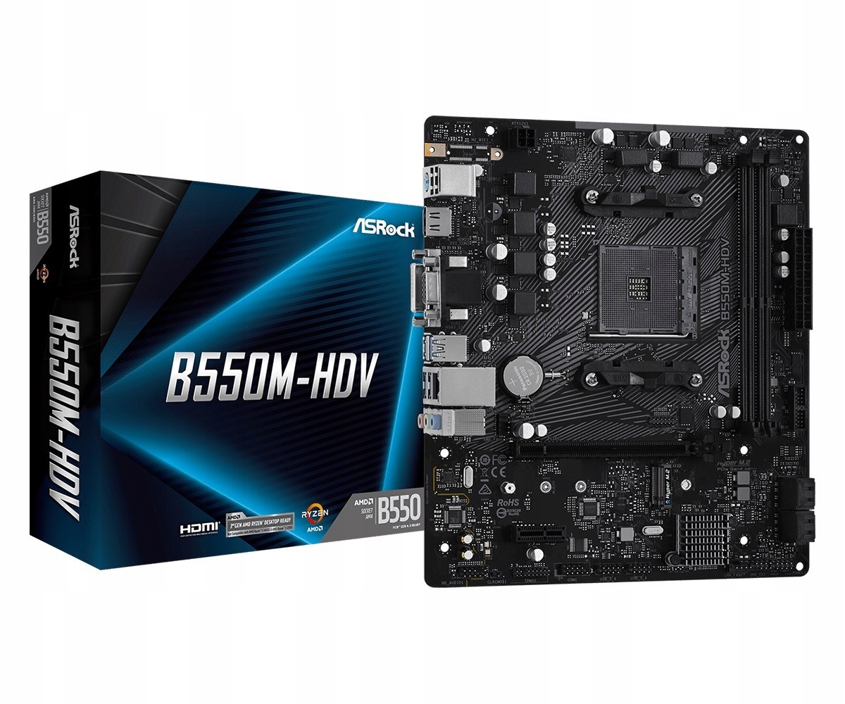 Komputer gamingowy Ryzen 5 5500 RX6600 1TB RGB PC Taktowanie bazowe procesora 3.6 GHz