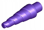 

Lego 89522 róg jednorożca Dark Purple 10 szt Nowy