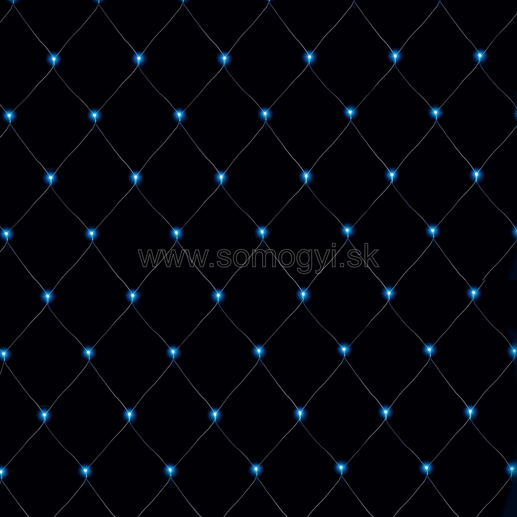 home Kln 400/BL Led svietiaca sieť, 6 x 4 m, modrá