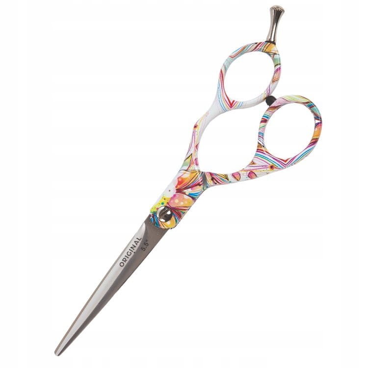 Obb Ergonomic Cutting Spring Kadeřnické Nůžky Na Stříhání 5,5''