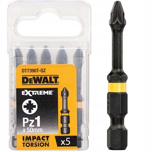 

Dewalt Końcówka Udarowa PZ1x50 5szt. Extreme Impac