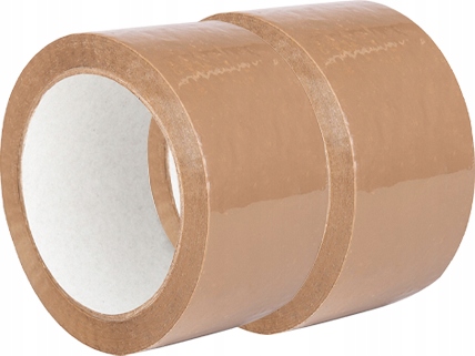 

Mocna Taśma pakowa 48mm x 60m brązowa x 2