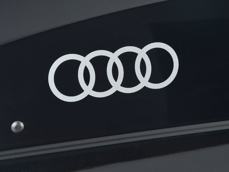 Bagaznik Dachowy Typu BOX Czarny Polysk Audi OE Volume 250 l