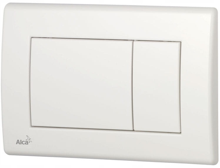 AlcaPLAST Tlačítko splachovače Wc bílé M270 Delfin