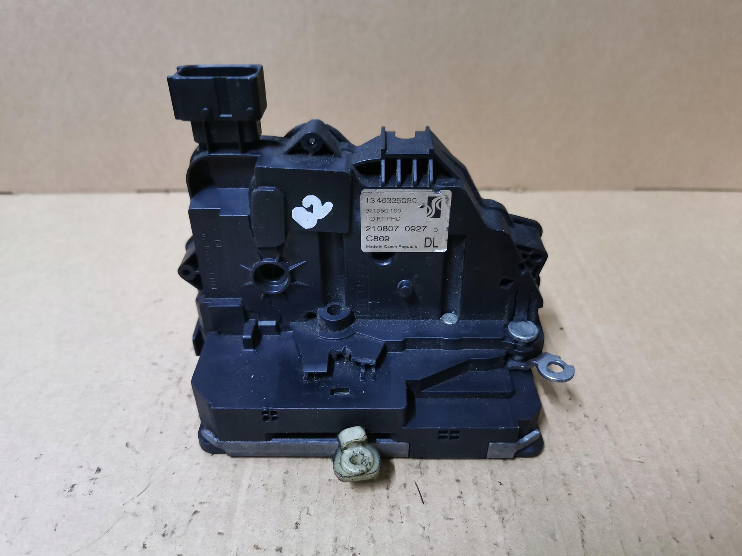 lock door right front FIAT DUCATO III 1346335080