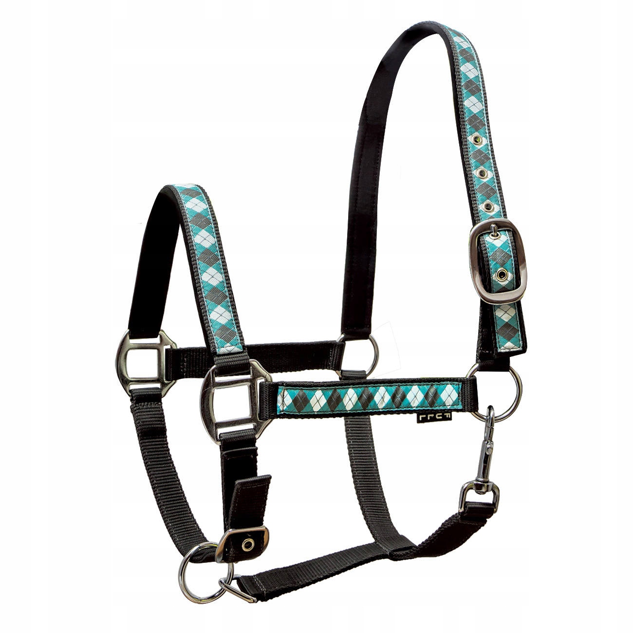 Kantar York Kimi turkusowo-szaro-biały COB